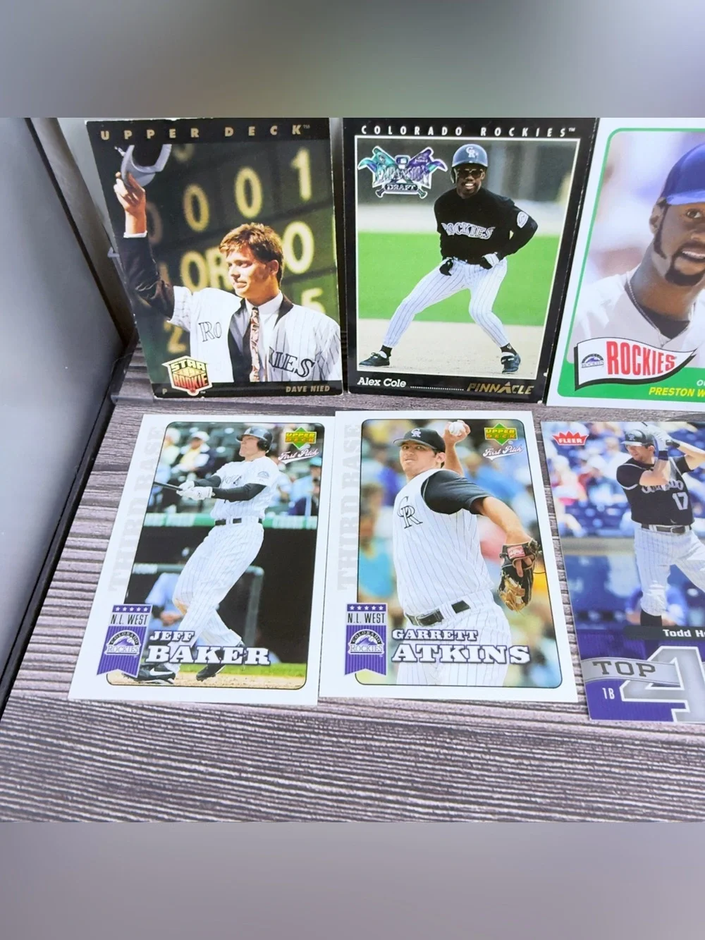 Colorado Rockies Card Lot 12x Todd Helton Preston Wilson +